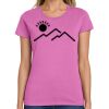 Ladies Heavy Cotton 100% Cotton T Shirt Thumbnail