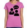 Ladies Heavy Cotton 100% Cotton T Shirt Thumbnail