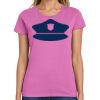 Ladies Heavy Cotton 100% Cotton T Shirt Thumbnail