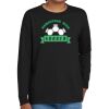 Youth Heavy Cotton 100% Cotton Long Sleeve T Shirt Thumbnail