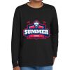 Youth Heavy Cotton 100% Cotton Long Sleeve T Shirt Thumbnail