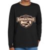 Youth Heavy Cotton 100% Cotton Long Sleeve T Shirt Thumbnail