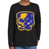Youth Heavy Cotton 100% Cotton Long Sleeve T Shirt Thumbnail