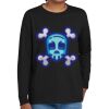 Youth Heavy Cotton 100% Cotton Long Sleeve T Shirt Thumbnail