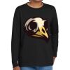 Youth Heavy Cotton 100% Cotton Long Sleeve T Shirt Thumbnail