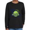 Youth Heavy Cotton 100% Cotton Long Sleeve T Shirt Thumbnail