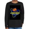 Youth Heavy Cotton 100% Cotton Long Sleeve T Shirt Thumbnail