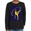 Youth Heavy Cotton 100% Cotton Long Sleeve T Shirt Thumbnail