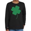Youth Heavy Cotton 100% Cotton Long Sleeve T Shirt Thumbnail
