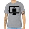 Unisex Heather CVC Short Sleeve Tee Thumbnail