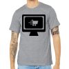 Unisex Heather CVC Short Sleeve Tee Thumbnail