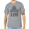 Unisex Heather CVC Short Sleeve Tee Thumbnail